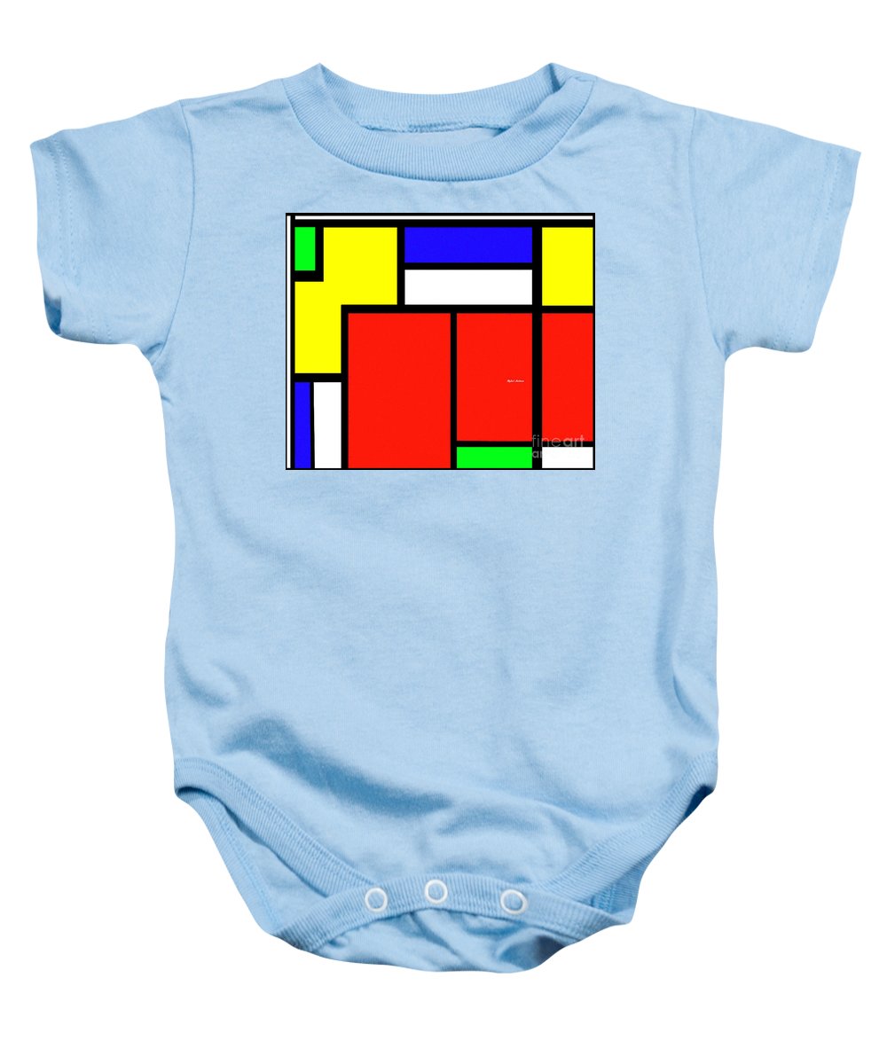 Celebrating Mondrian - Baby Onesie