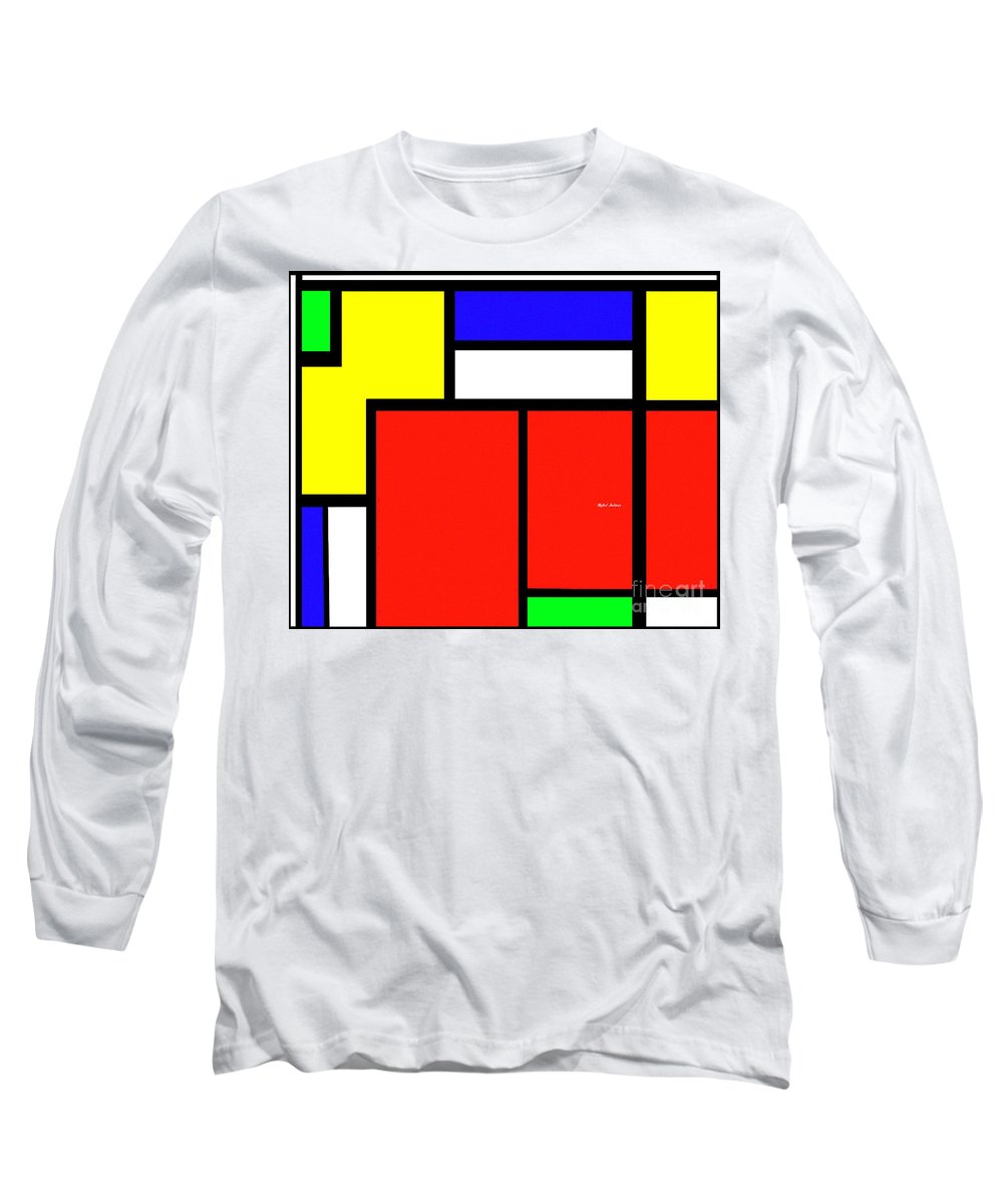 Célébration de Mondrian - T-shirt à manches longues