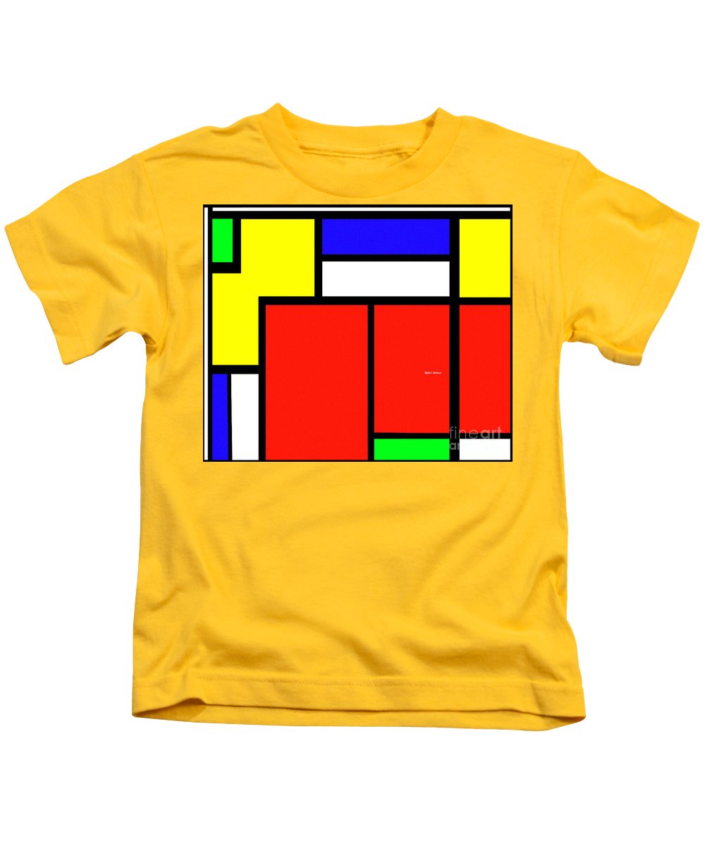 Celebrating Mondrian - Kids T-Shirt