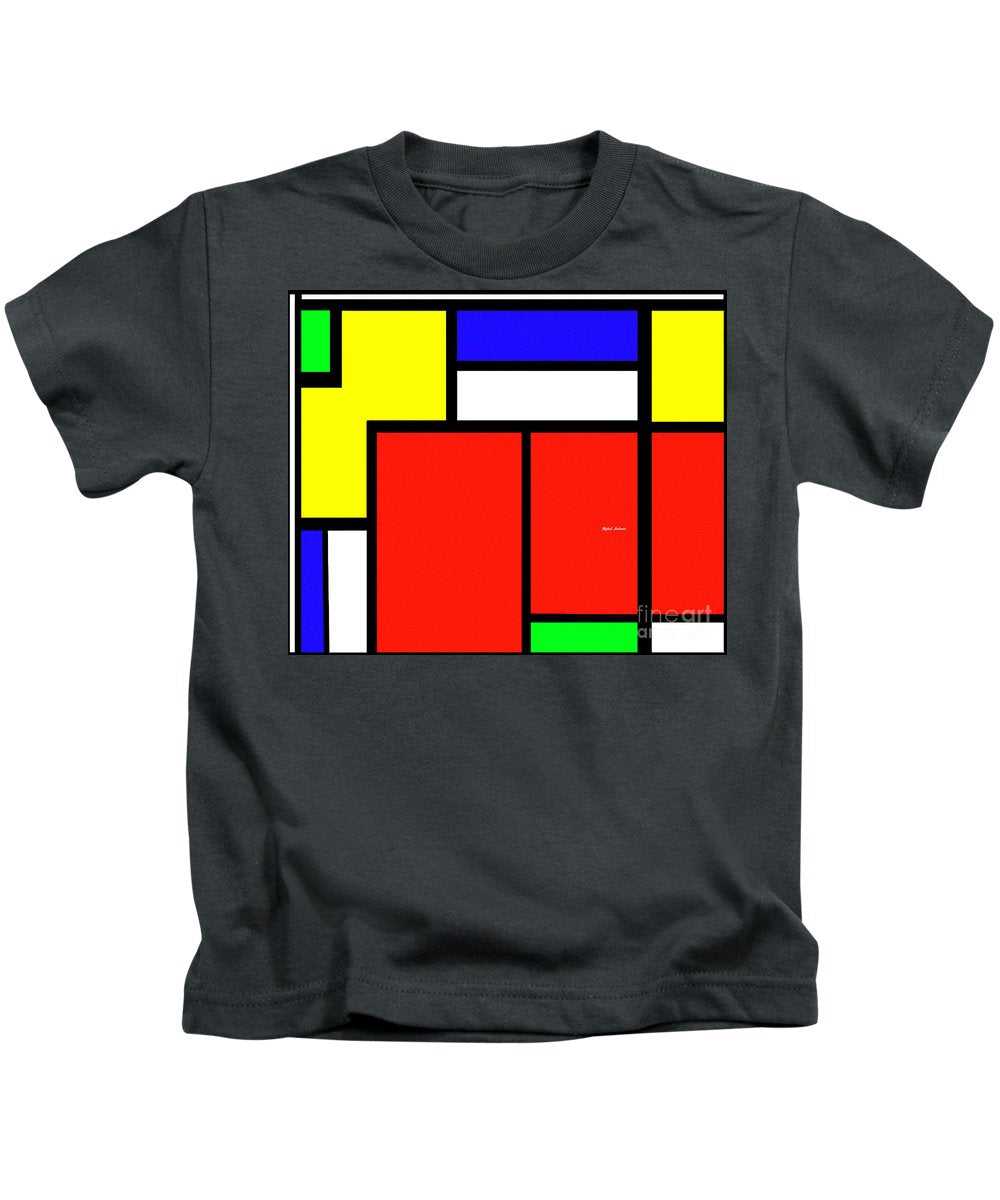 Celebrating Mondrian - Kids T-Shirt