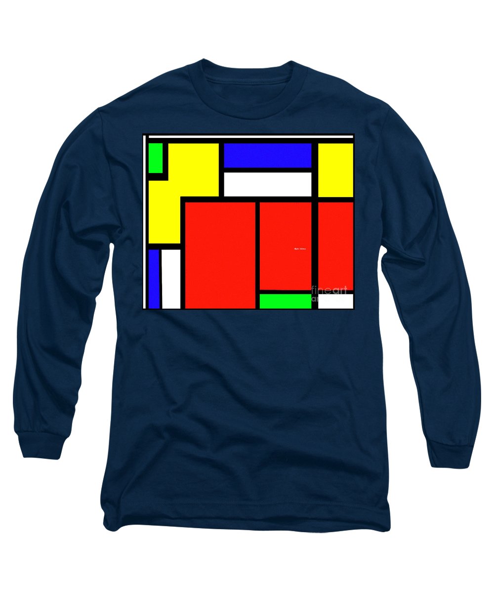 Célébration de Mondrian - T-shirt à manches longues