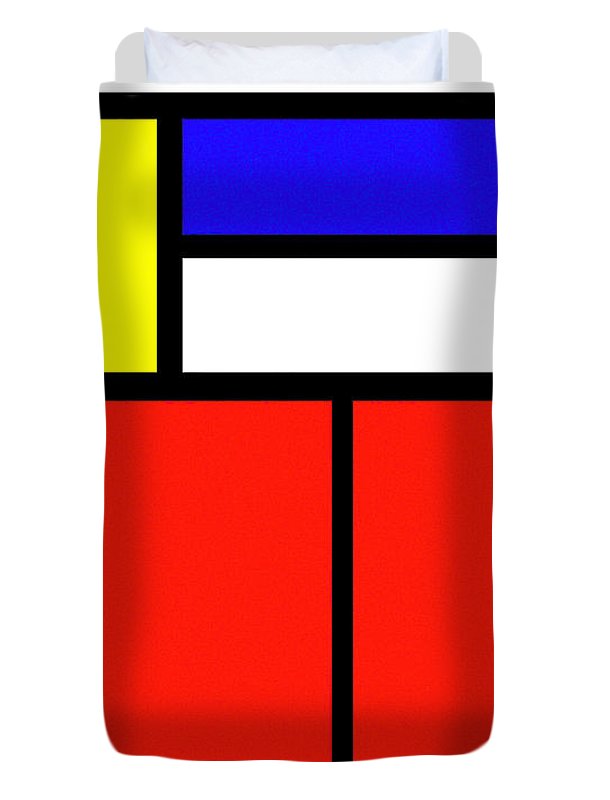 Celebrating Mondrian - Duvet Cover