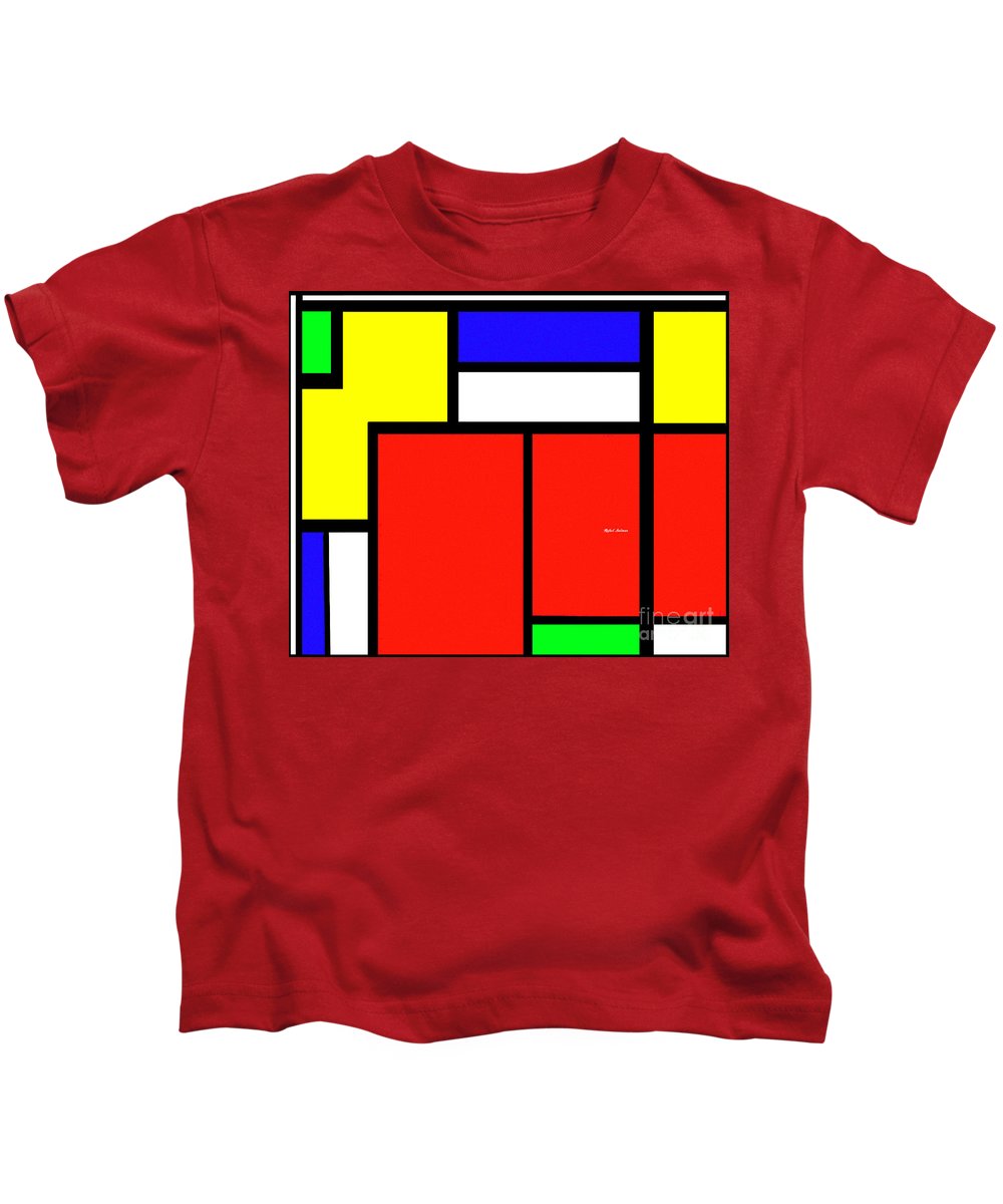 Celebrating Mondrian - Kids T-Shirt