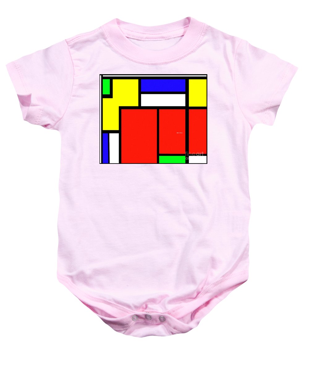 Celebrating Mondrian - Baby Onesie