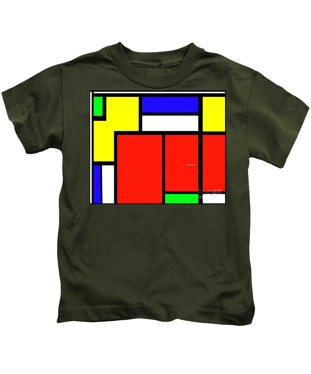 Celebrating Mondrian - Kids T-Shirt