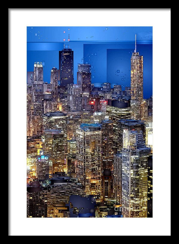 Framed Print - Chicago. Illinois