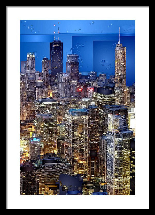 Framed Print - Chicago. Illinois