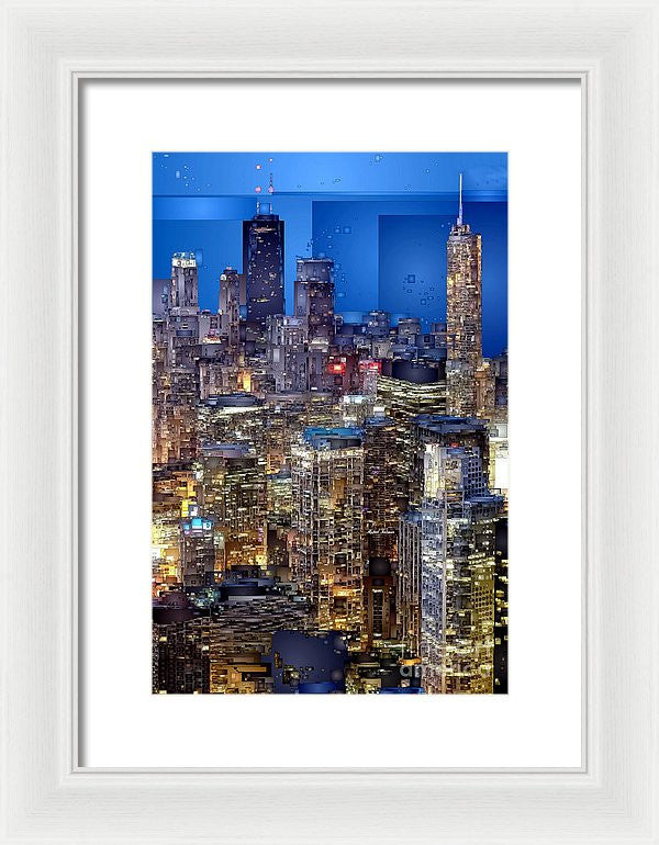 Framed Print - Chicago. Illinois