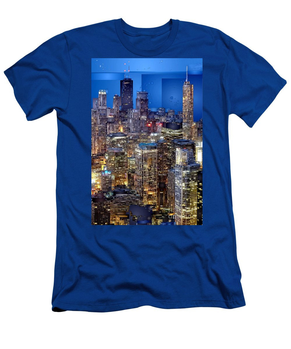 T-shirt pour homme (coupe ajustée) - Chicago, Illinois