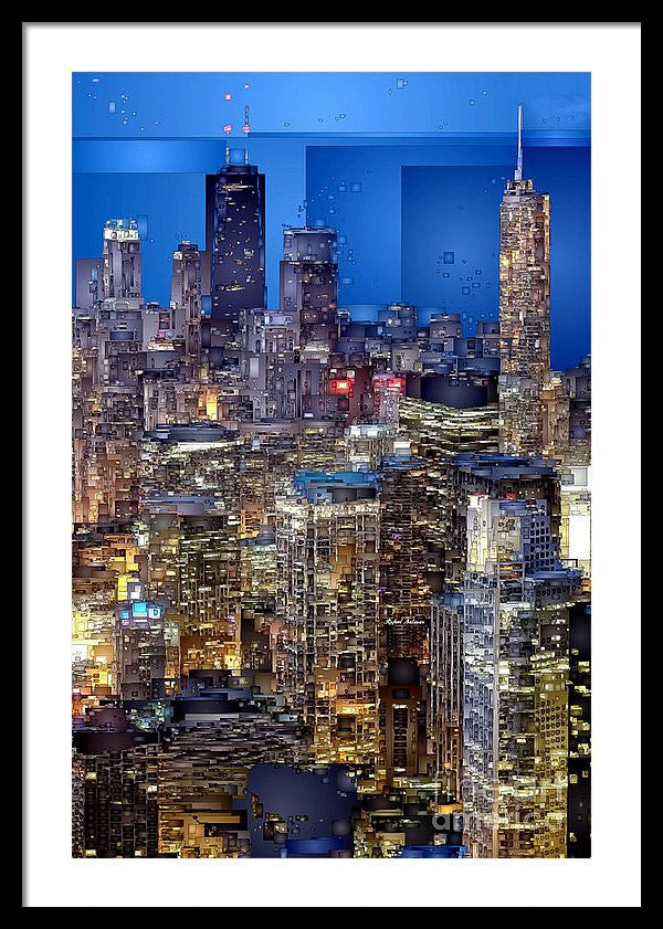 Framed Print - Chicago. Illinois