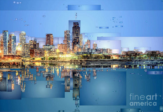 Art Print - Chicago Lake Michigan