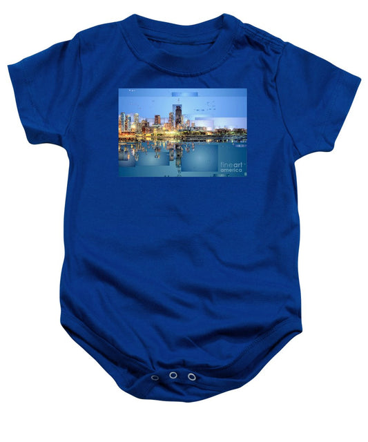 Grenouillère pour bébé – Chicago Lake Michigan