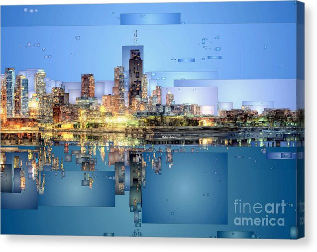 Canvas Print - Chicago Lake Michigan