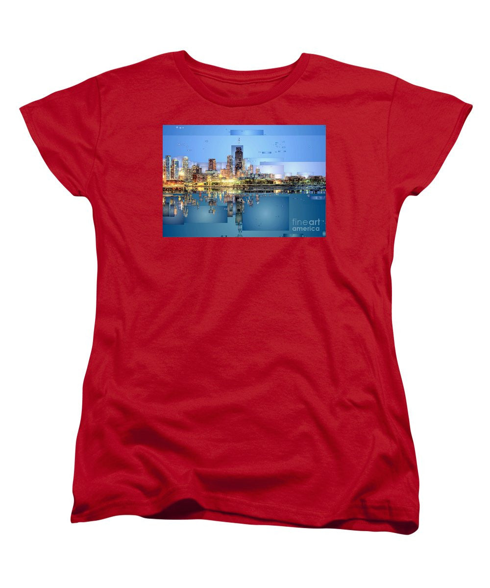 Women's T-Shirt (Standard Cut) - Chicago Lake Michigan