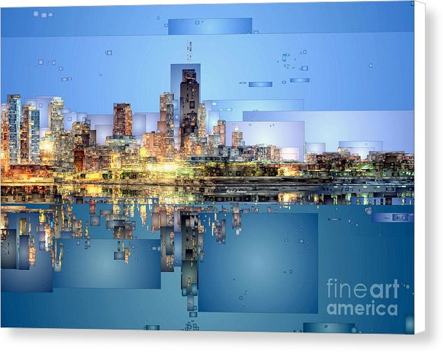 Canvas Print - Chicago Lake Michigan