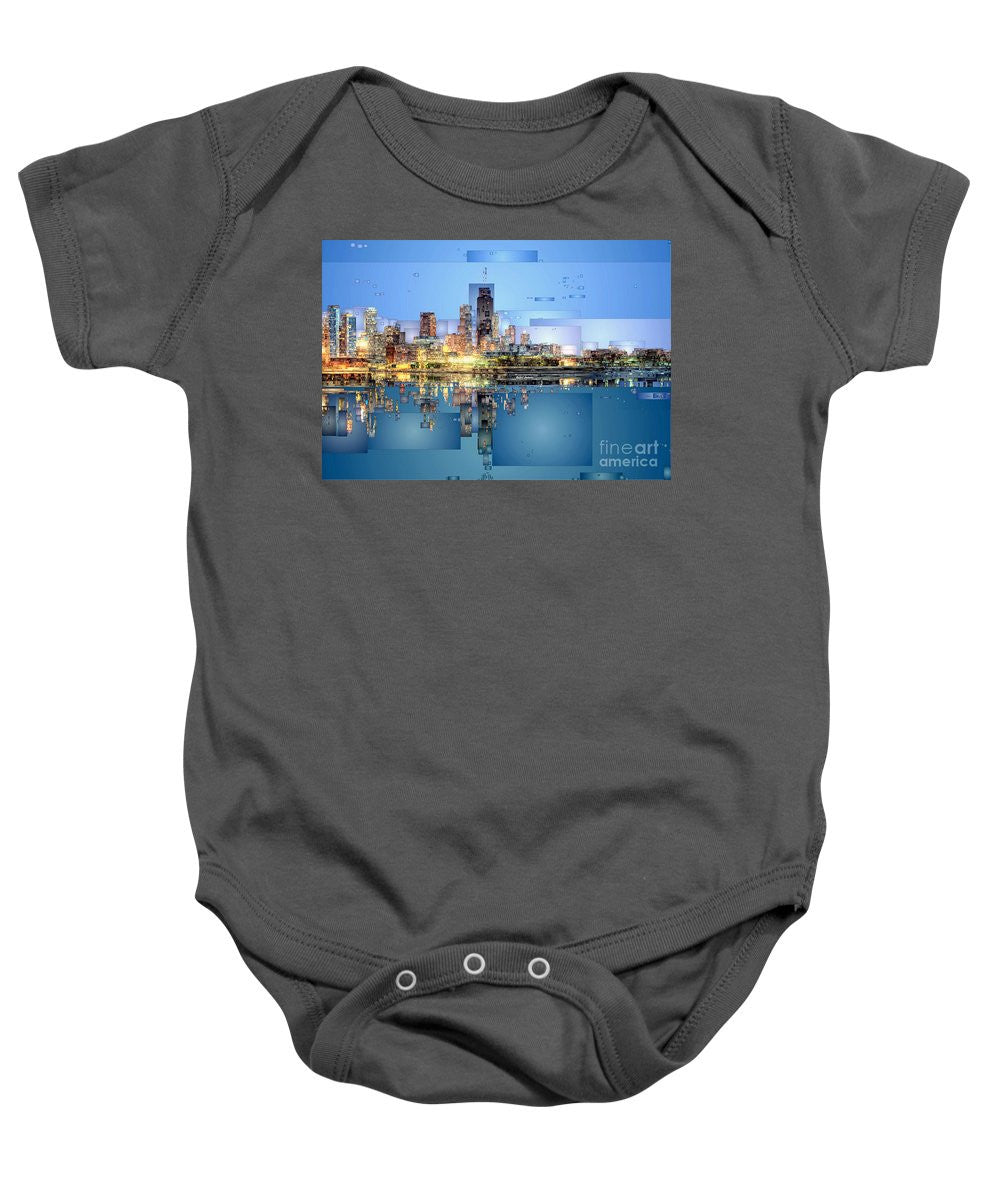 Grenouillère pour bébé – Chicago Lake Michigan