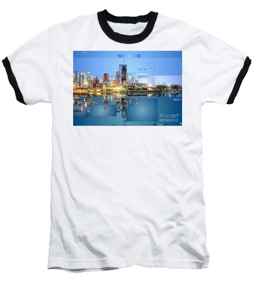 Baseball T-Shirt - Chicago Lake Michigan