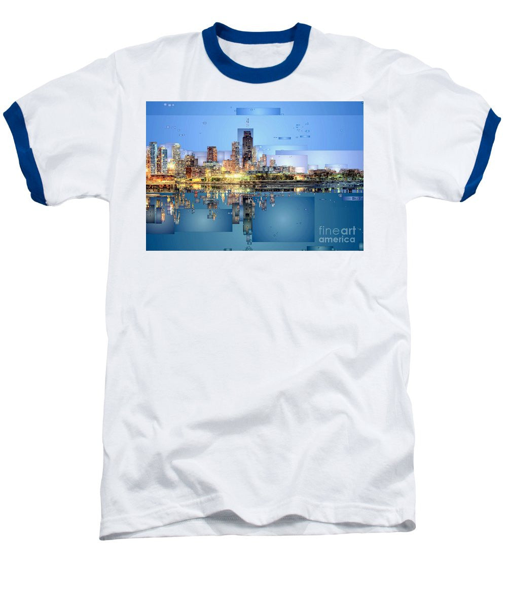 Baseball T-Shirt - Chicago Lake Michigan