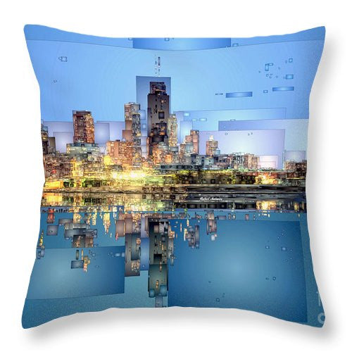 Throw Pillow - Chicago Lake Michigan