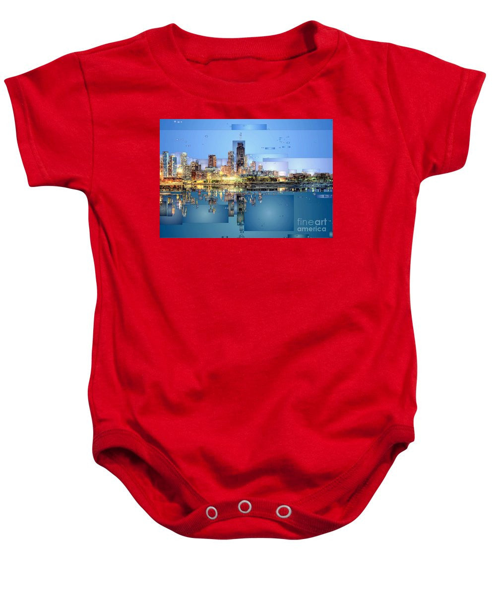 Grenouillère pour bébé – Chicago Lake Michigan