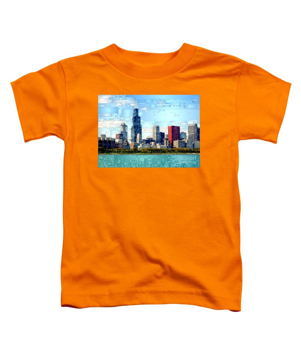 Toddler T-Shirt - Chicago Skyline