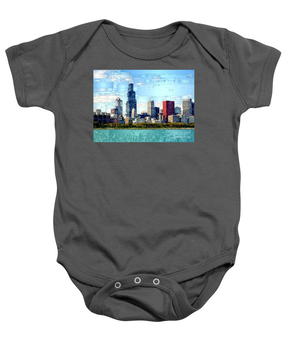 Grenouillère pour bébé - Horizon de Chicago