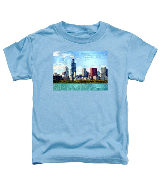 Toddler T-Shirt - Chicago Skyline