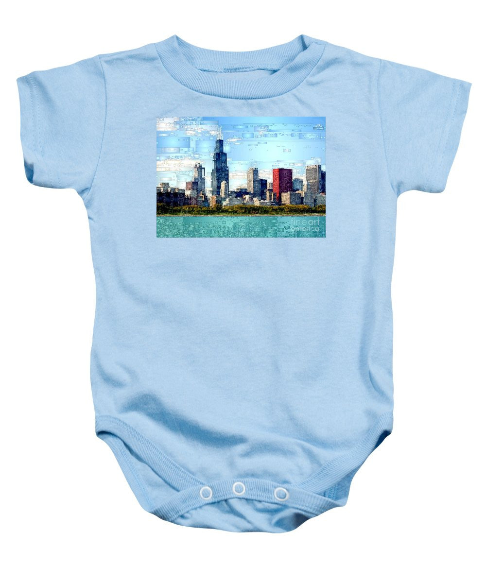 Grenouillère pour bébé - Horizon de Chicago