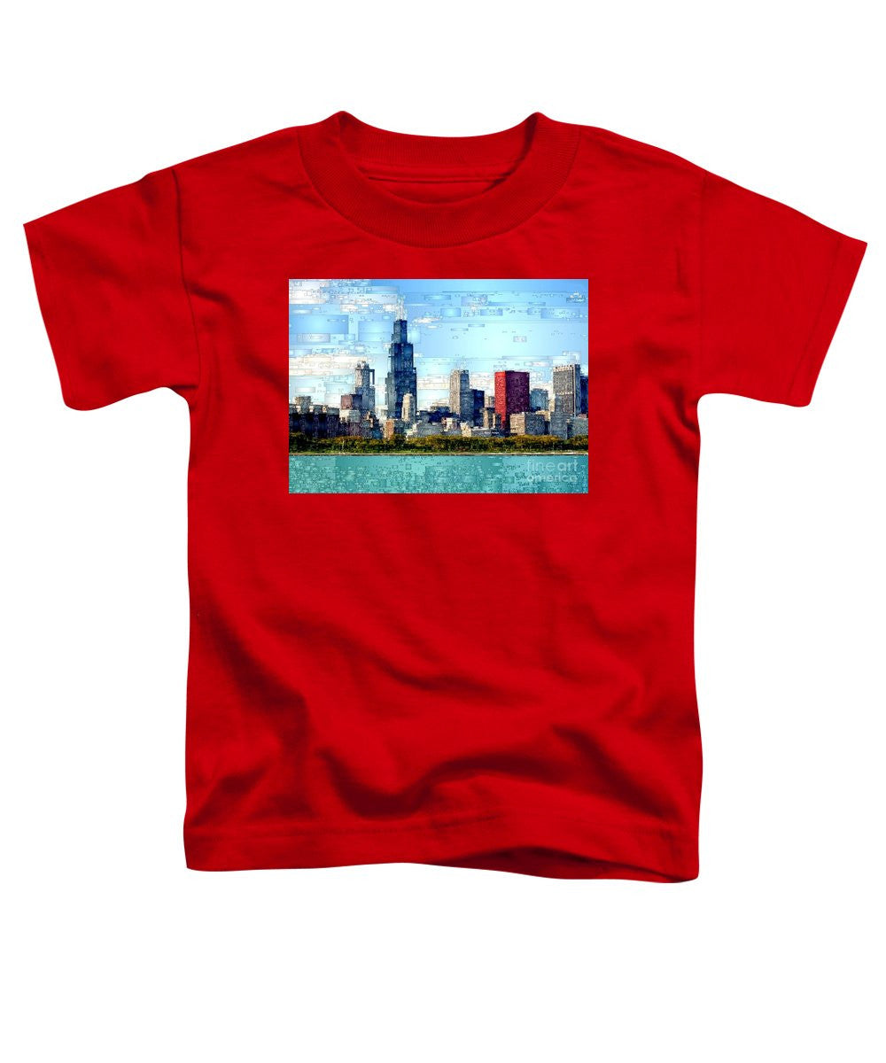 Toddler T-Shirt - Chicago Skyline