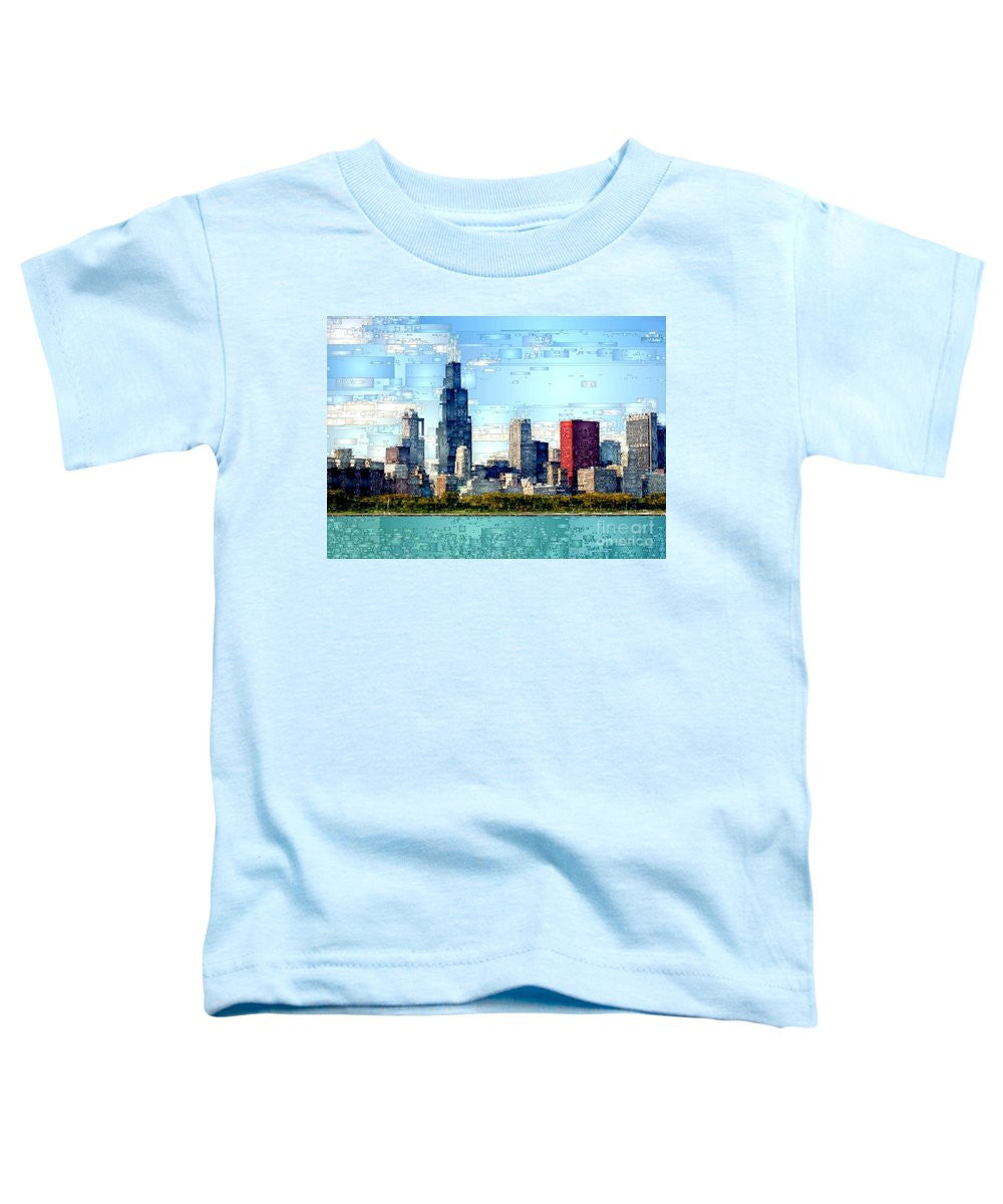 Toddler T-Shirt - Chicago Skyline