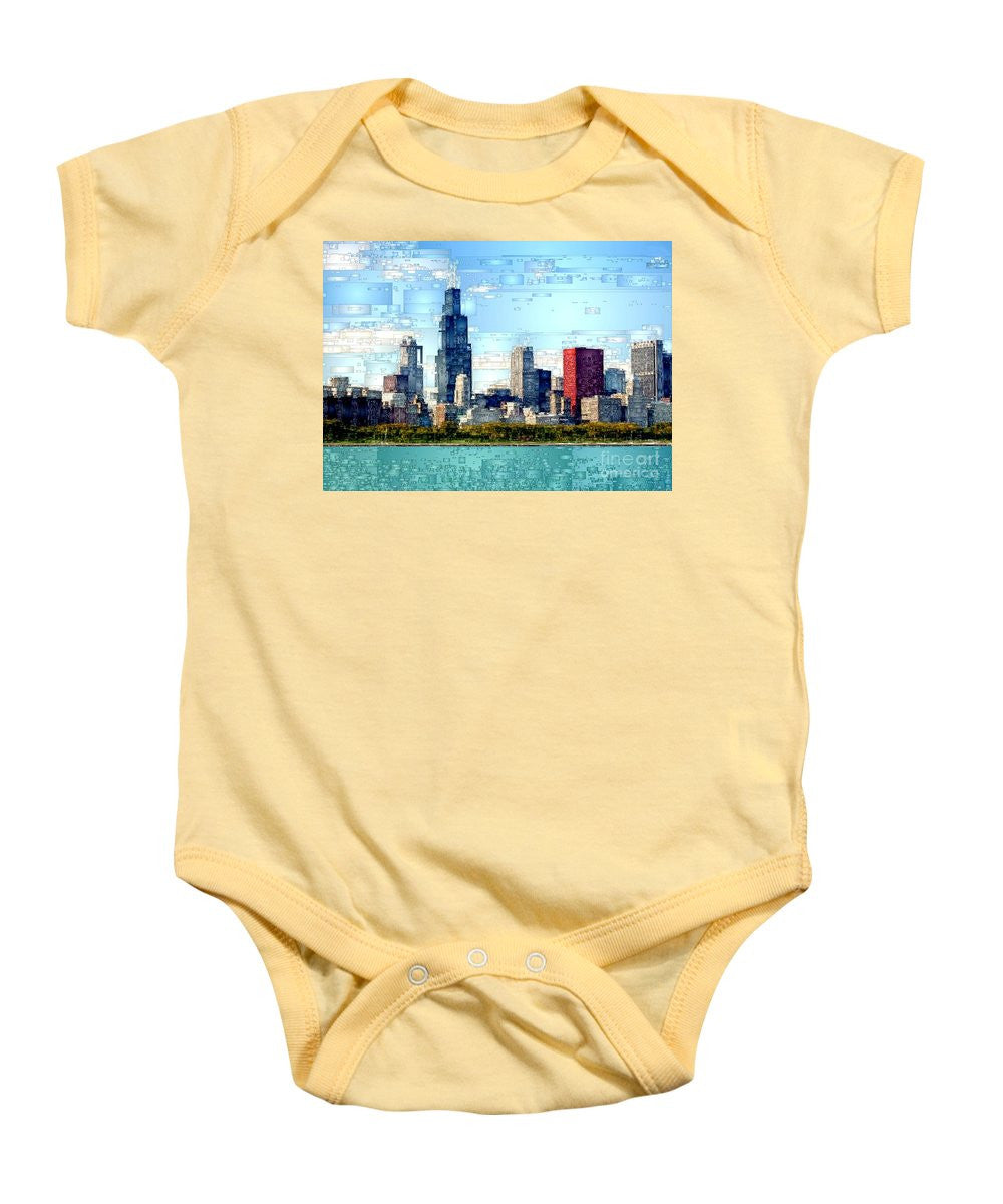 Grenouillère pour bébé - Horizon de Chicago