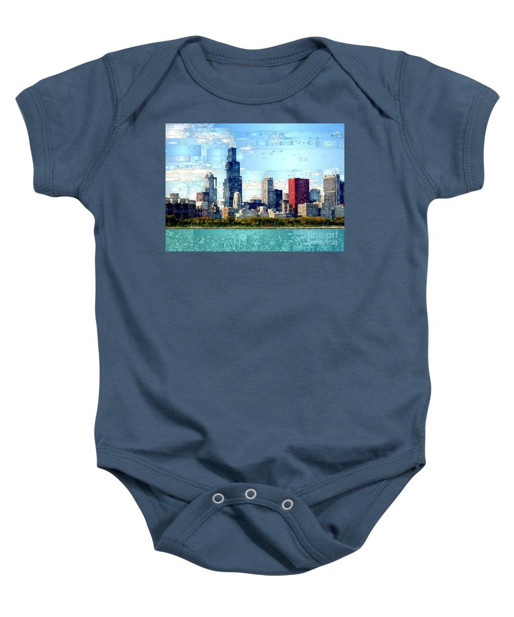 Grenouillère pour bébé - Horizon de Chicago