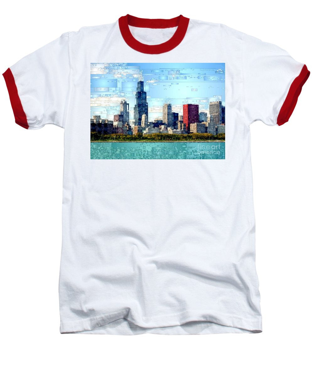 T-shirt de baseball - Horizon de Chicago