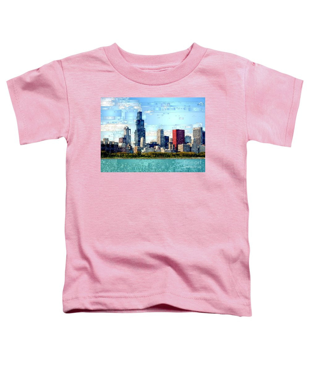 Toddler T-Shirt - Chicago Skyline