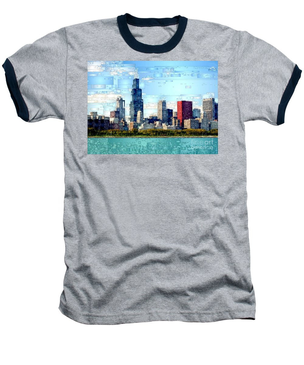 T-shirt de baseball - Horizon de Chicago