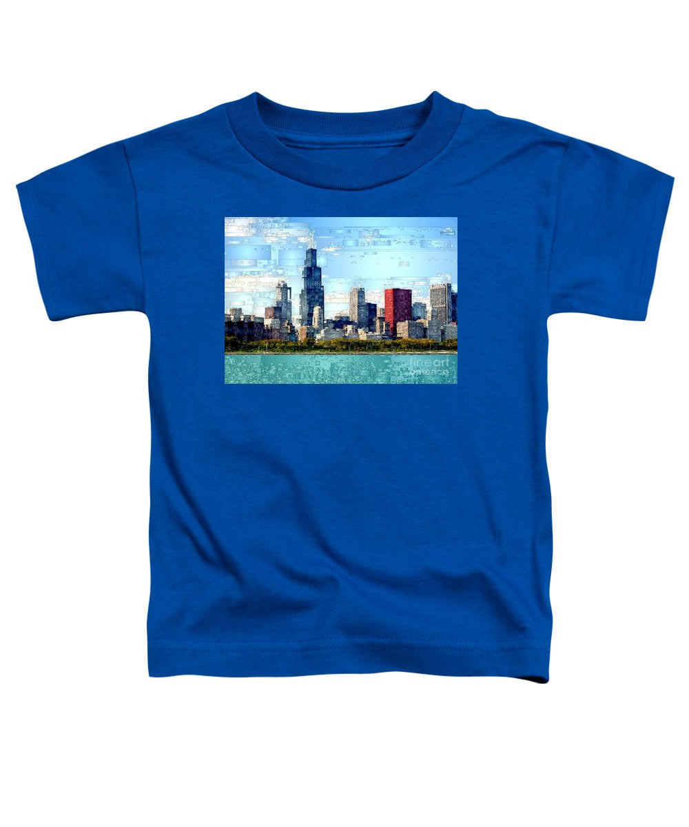 Toddler T-Shirt - Chicago Skyline