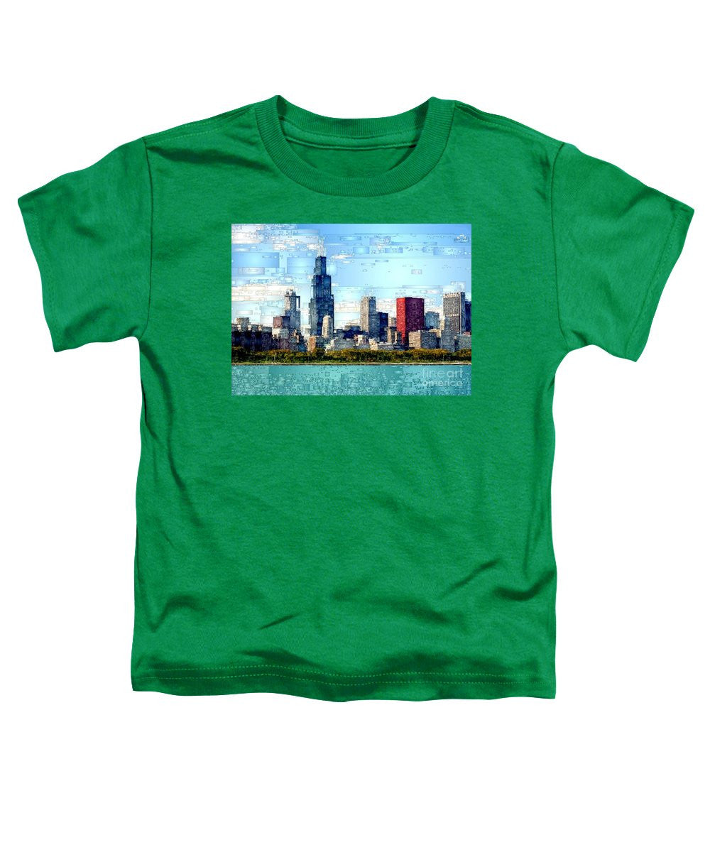 Toddler T-Shirt - Chicago Skyline