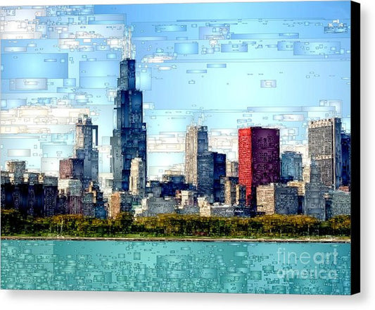 Canvas Print - Chicago Skyline