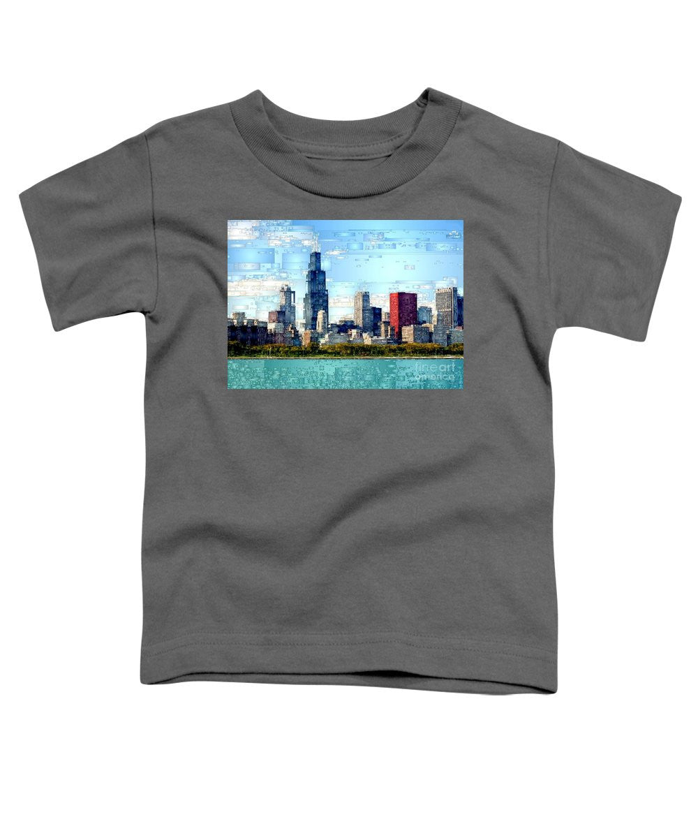 Toddler T-Shirt - Chicago Skyline