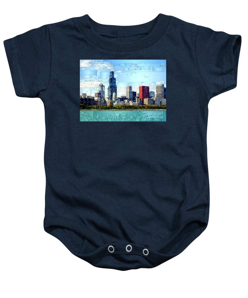 Grenouillère pour bébé - Horizon de Chicago