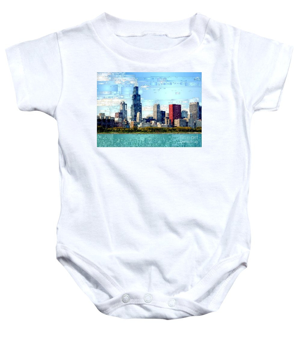 Grenouillère pour bébé - Horizon de Chicago