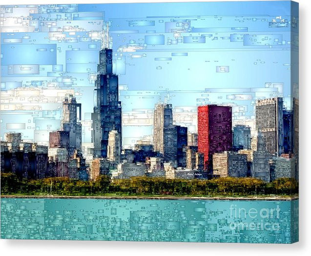 Canvas Print - Chicago Skyline