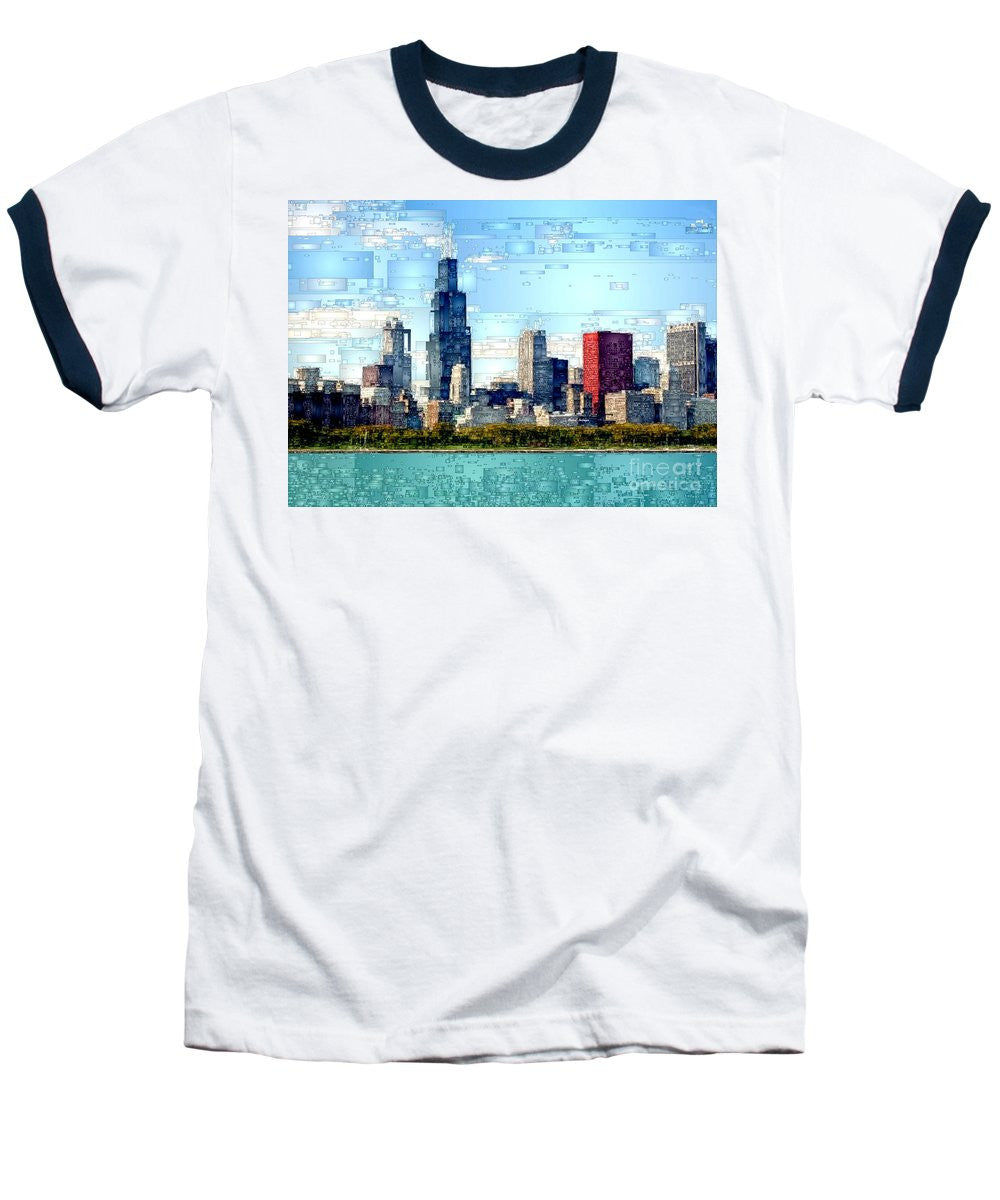 T-shirt de baseball - Horizon de Chicago