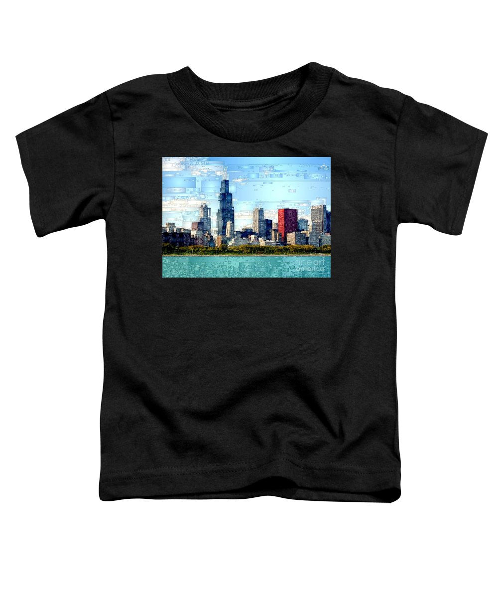 Toddler T-Shirt - Chicago Skyline