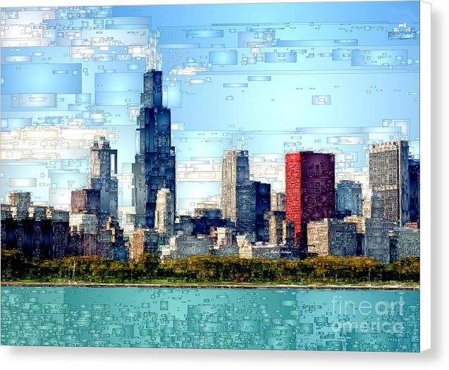 Canvas Print - Chicago Skyline