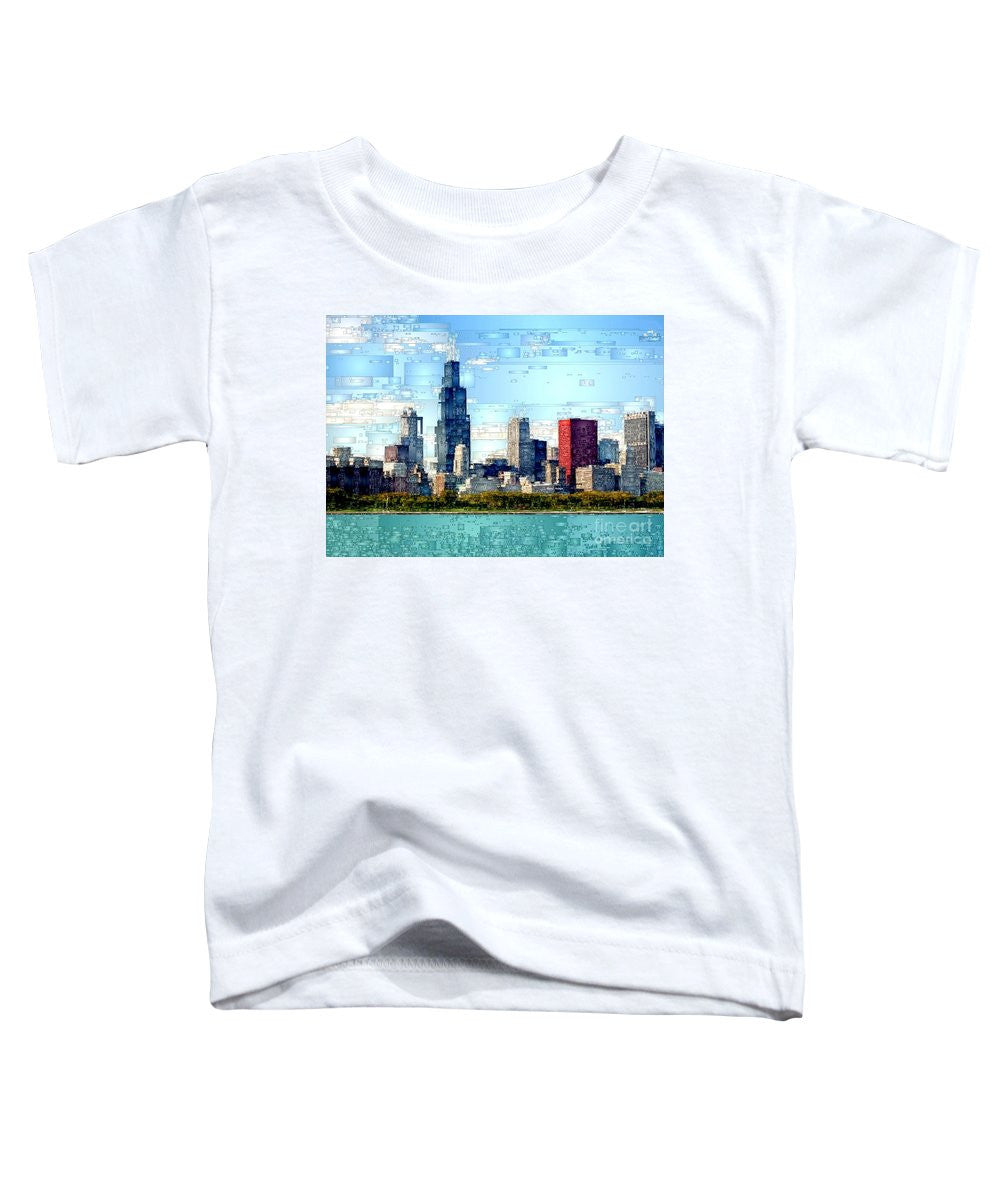 Toddler T-Shirt - Chicago Skyline