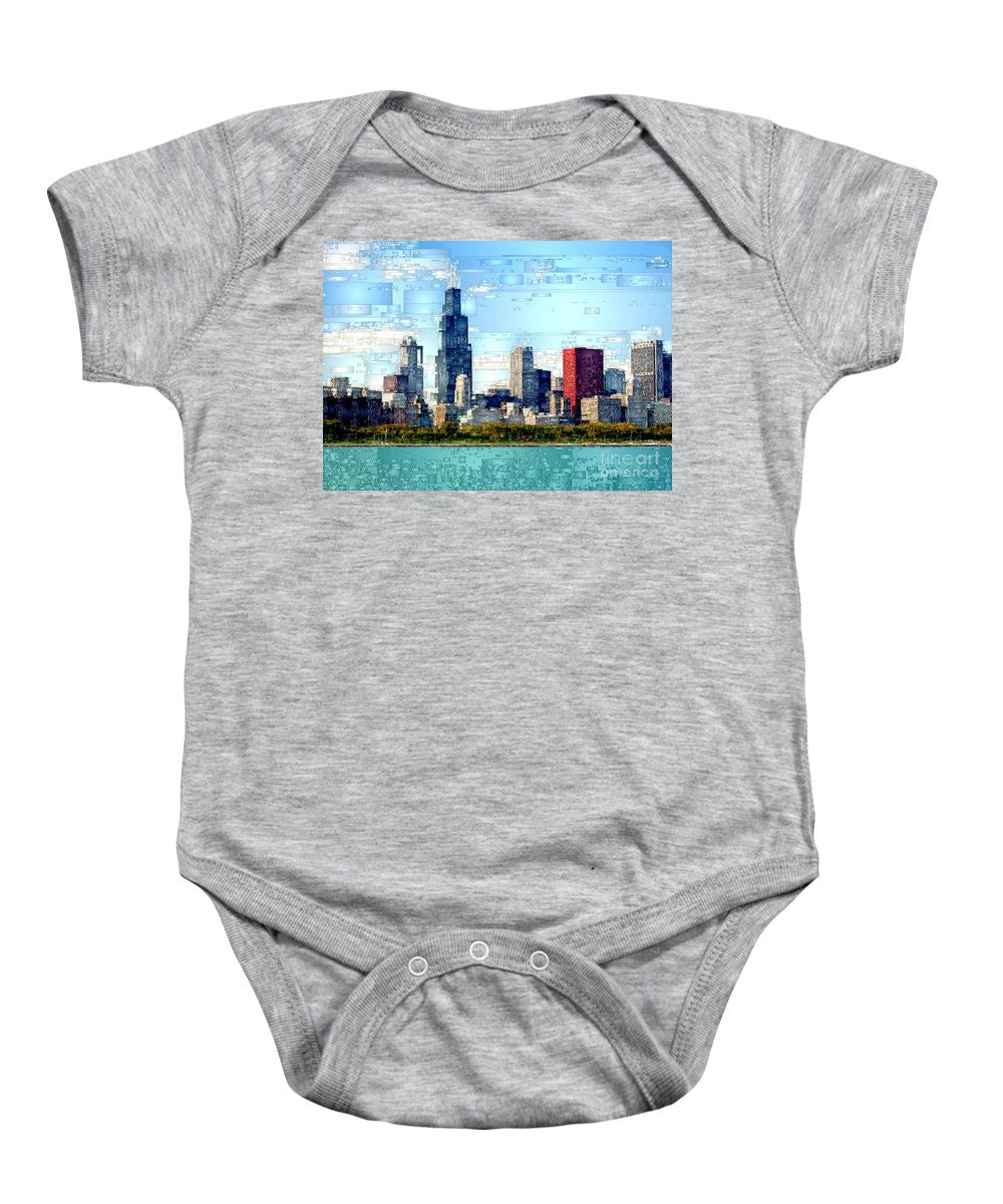 Grenouillère pour bébé - Horizon de Chicago