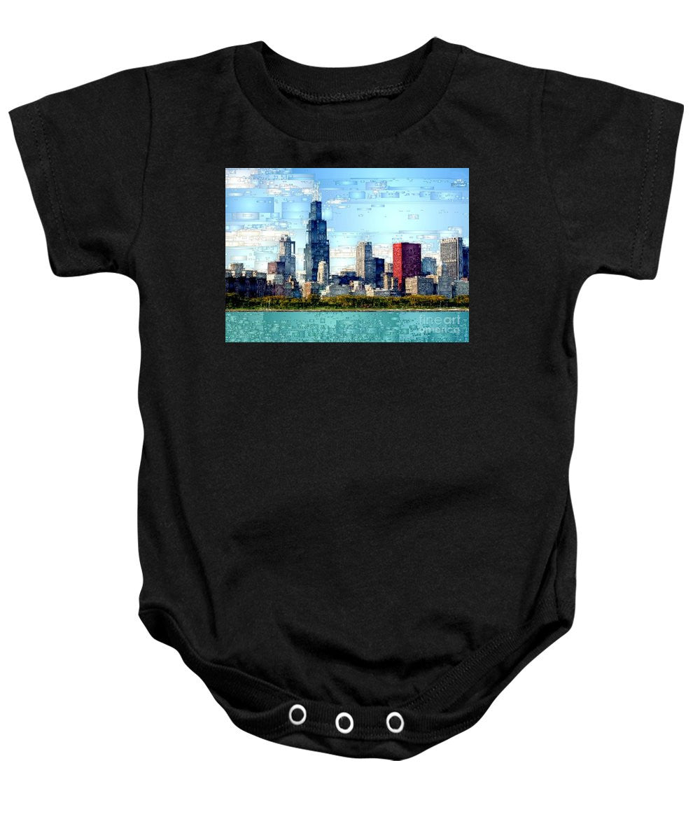 Grenouillère pour bébé - Horizon de Chicago