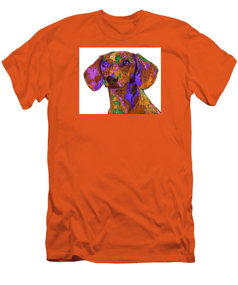 Men's T-Shirt (Slim Fit) - Chloe. Pet Series