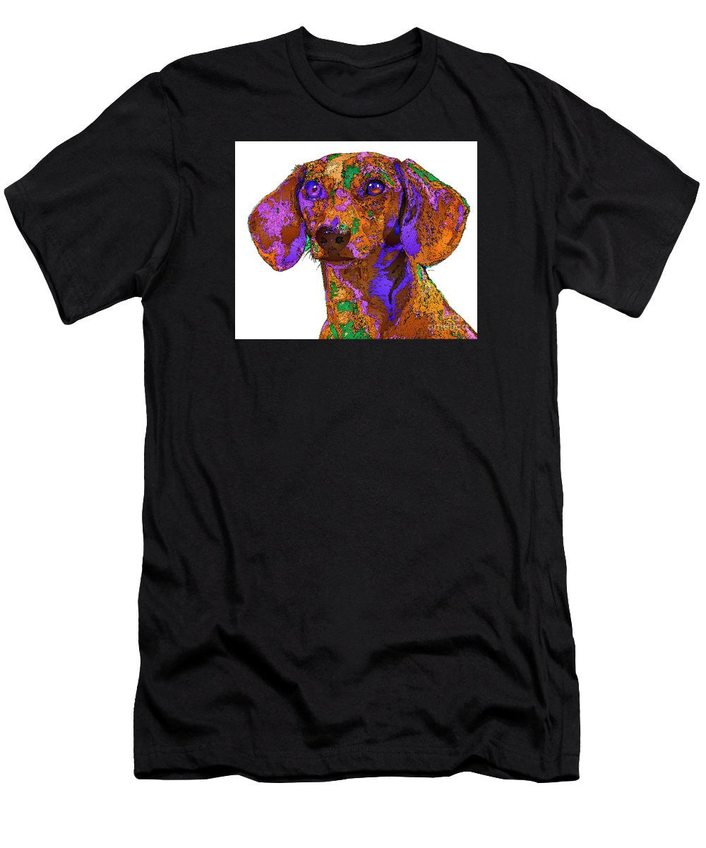 Men's T-Shirt (Slim Fit) - Chloe. Pet Series